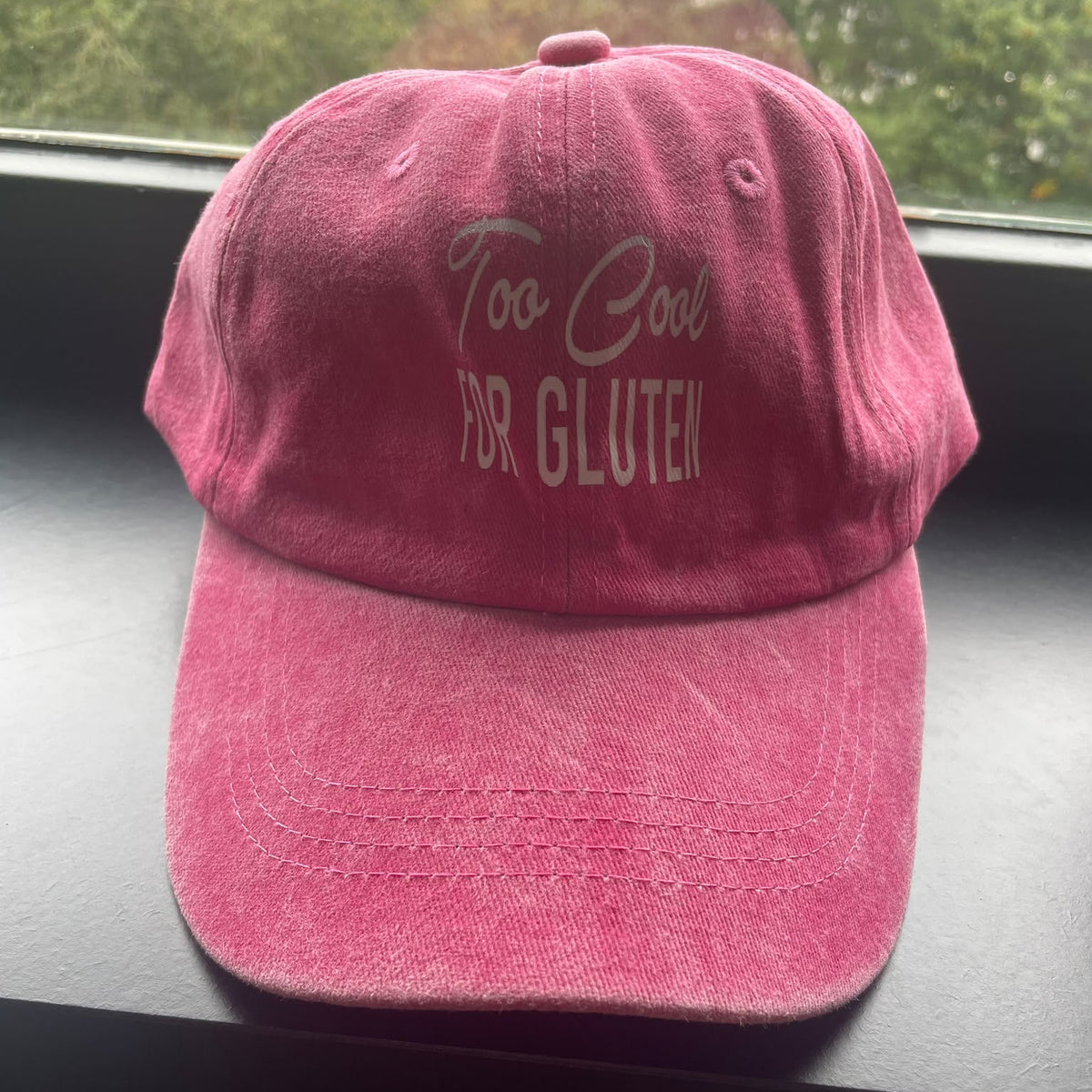 Pet roze Too cool for gluten